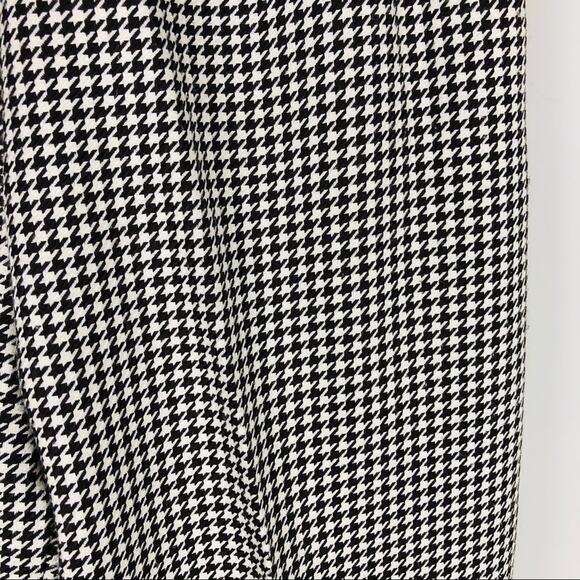 Vintage brown cream houndstooth high waisted pants small - Picture 4 of 8